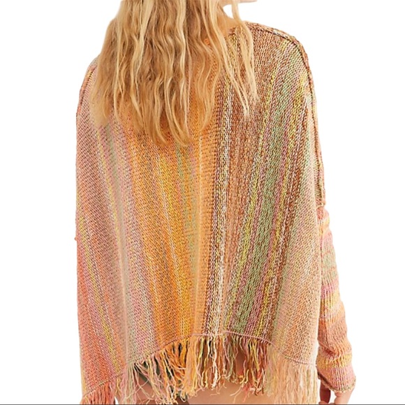 Free People | Radiate Stripe Pullover Sweater - Picture 5 of 11